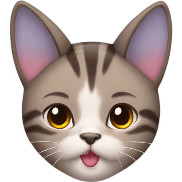 sexy cat ears emoji