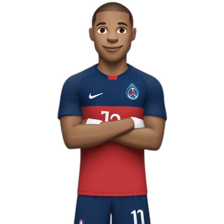 Kilian Mbappé emoji