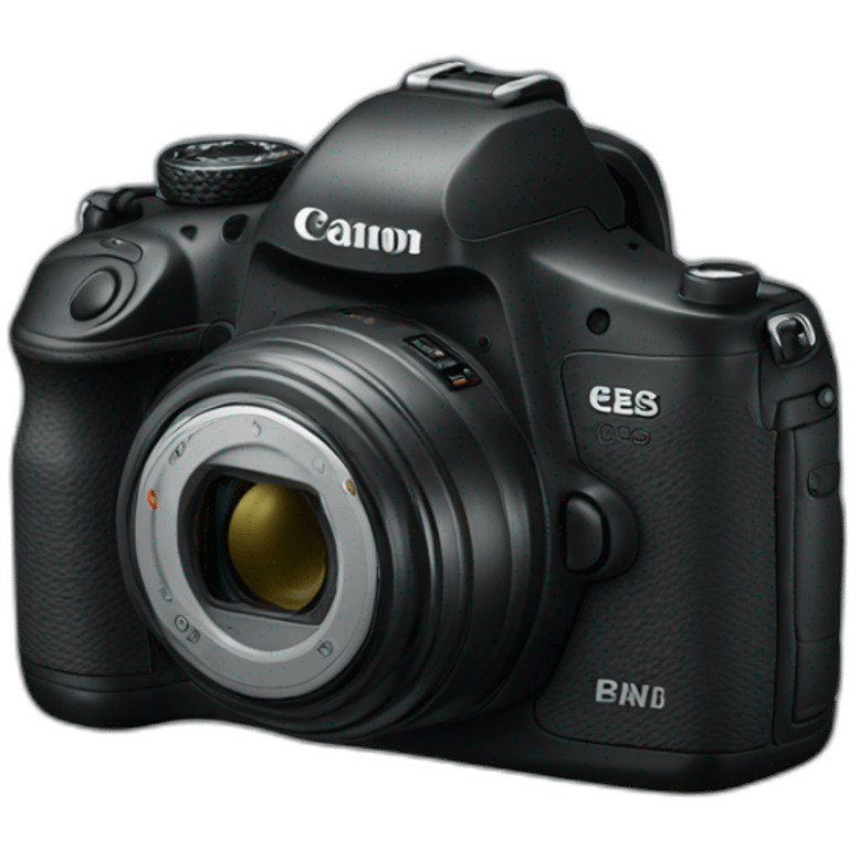 Canon Camera black emoji