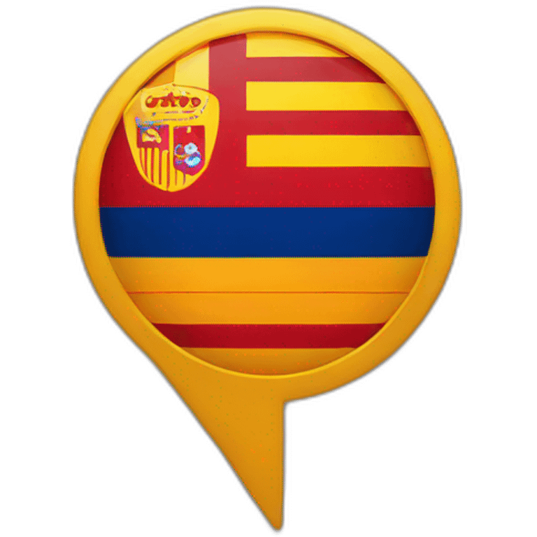 Actual catalán flag emoji