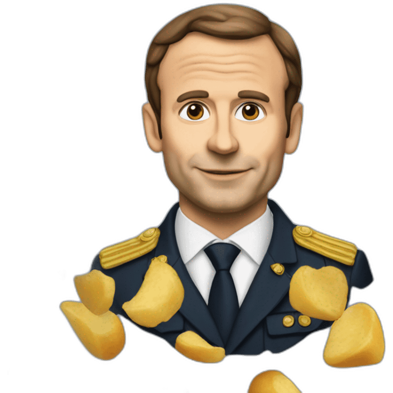 Macron sur Poutine emoji