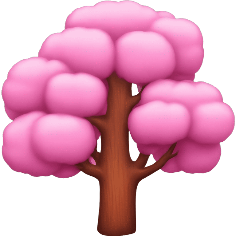 Pink redwood emoji