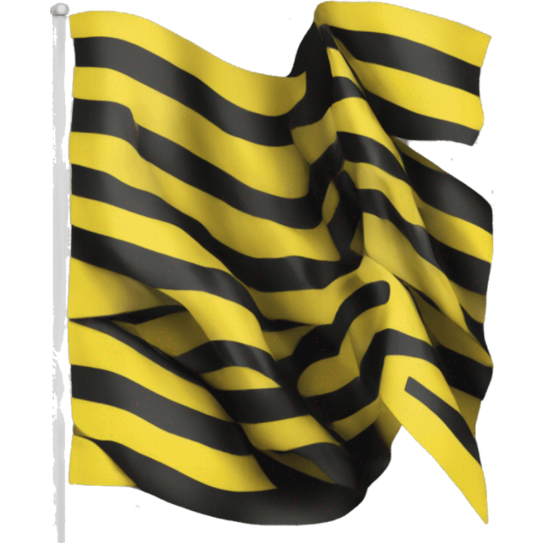 yellow-black Pontic flag emoji