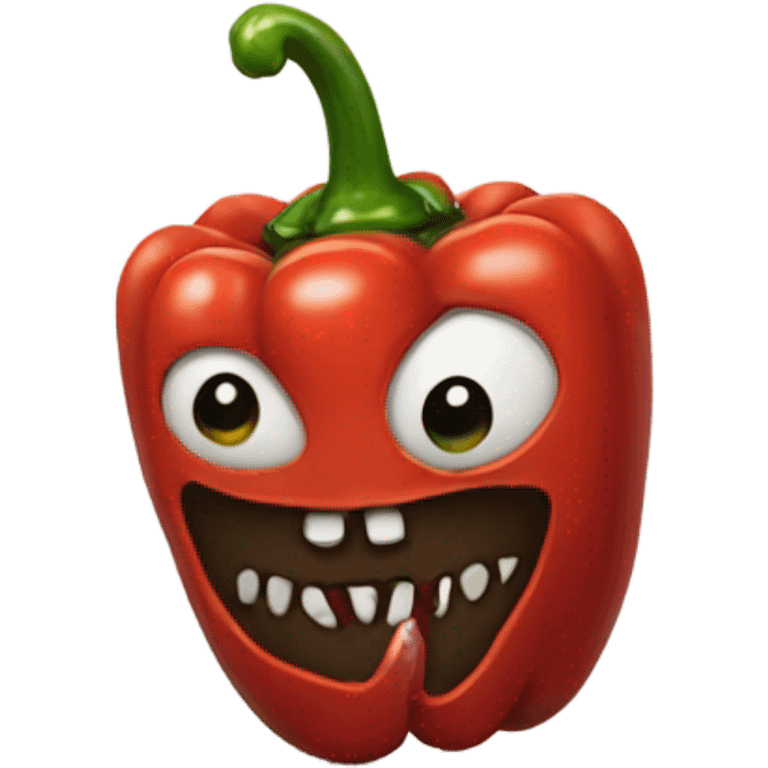 freaky pepper emoji