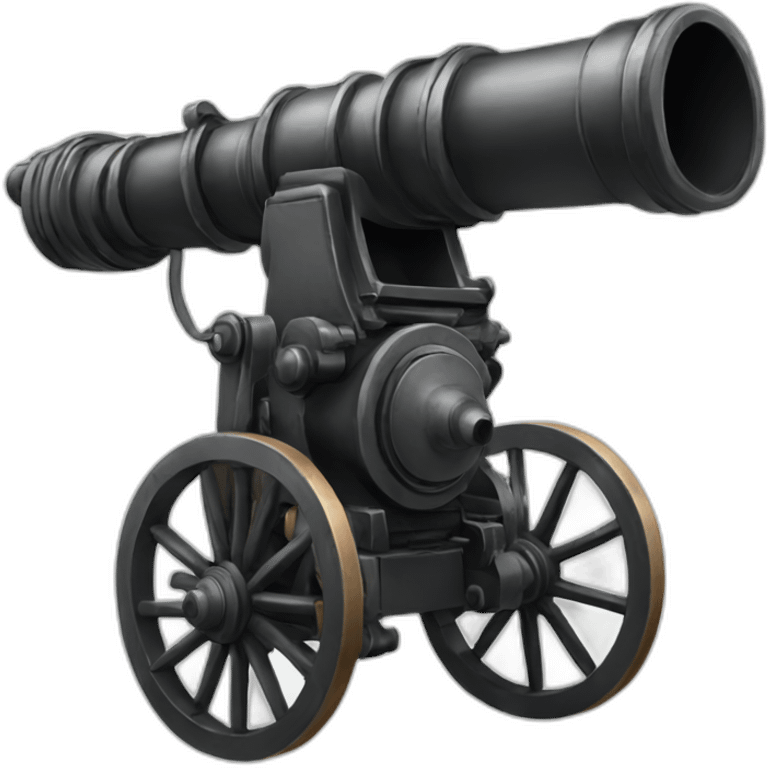 Big old canon emoji