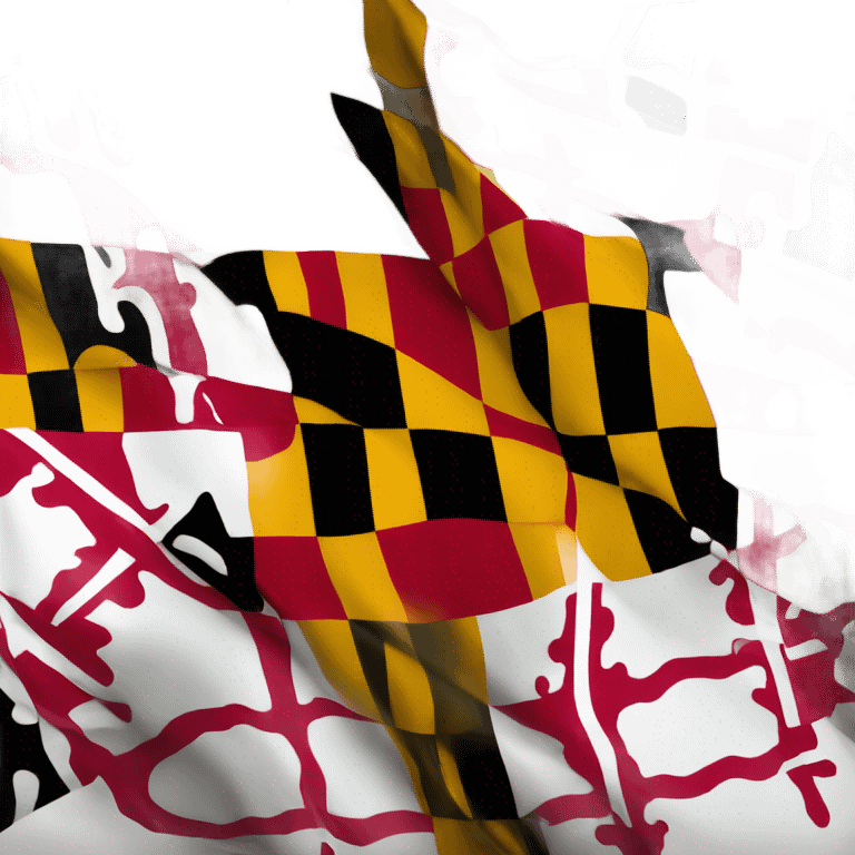 Maryland flag emoji