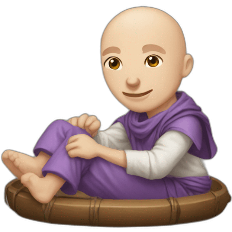 bald d&d player rolling a natural 20 emoji