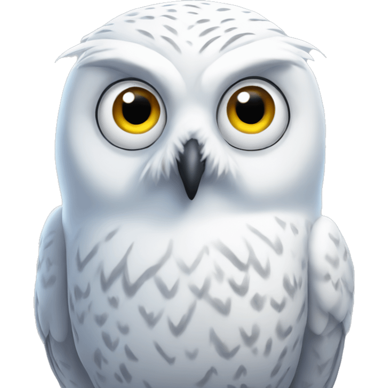 Snow owl emoji