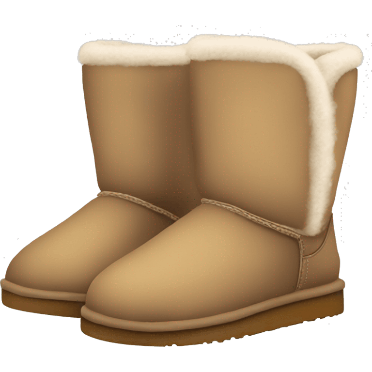 Cozy shoes uggs emoji