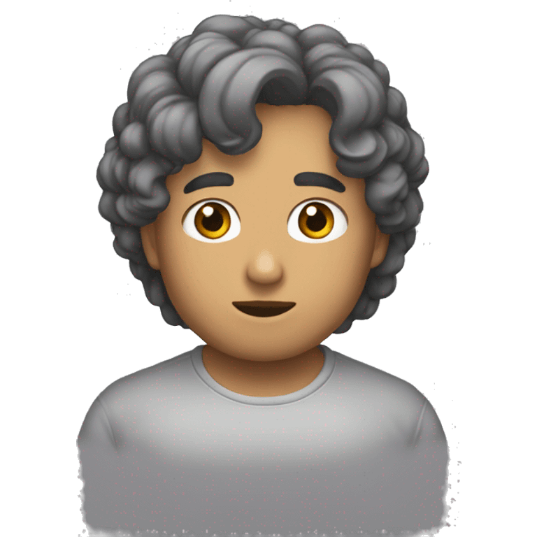 Pelo de hongo  emoji