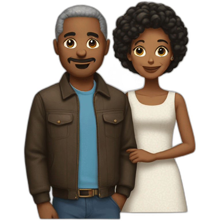 Jackie et Michel emoji