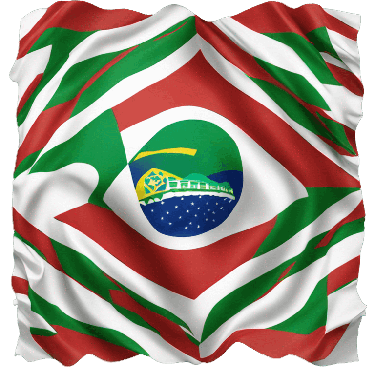 flag of Rio Grande do Sul, brazilian state emoji