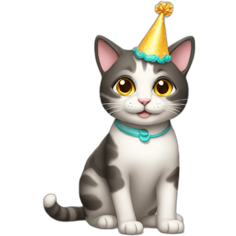 birthday cat emoji