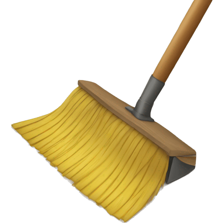 sweeping floor emoji