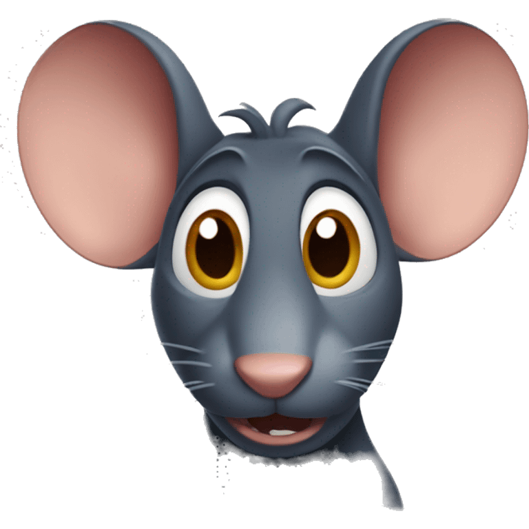 Ratatouille with huge ears emoji