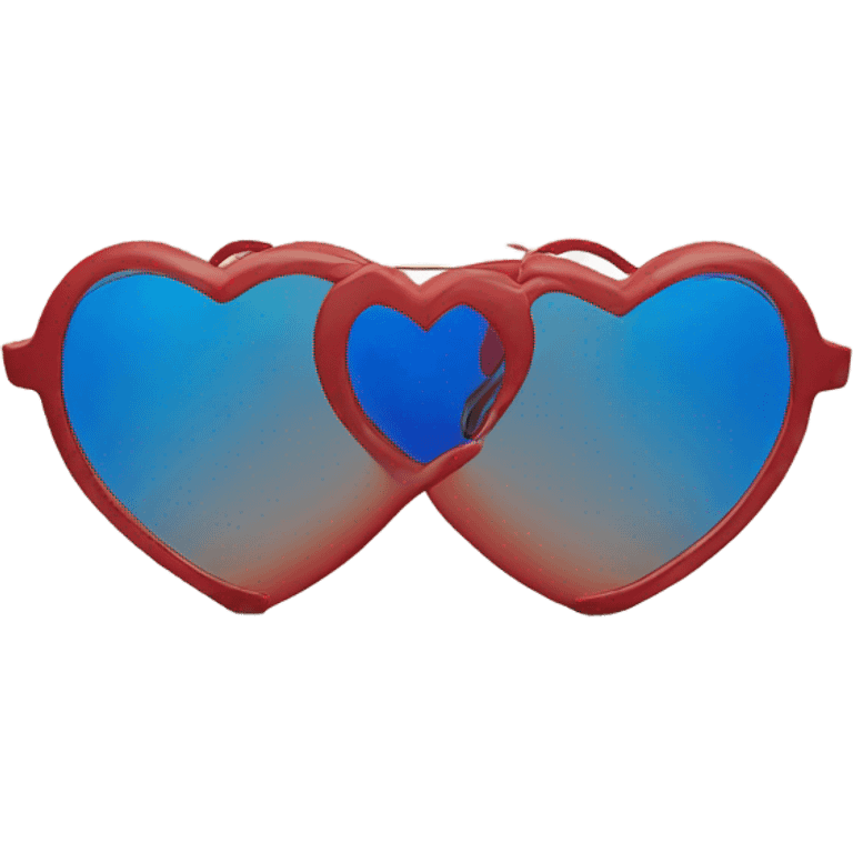 heart blue sunglasses emoji