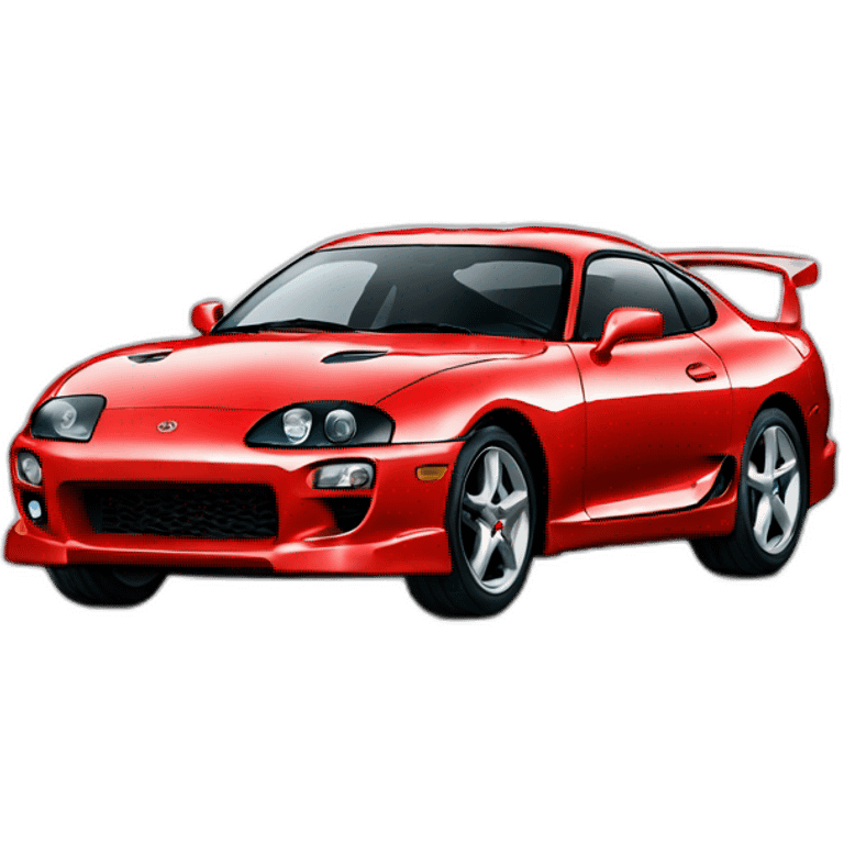 car toyota supra emoji