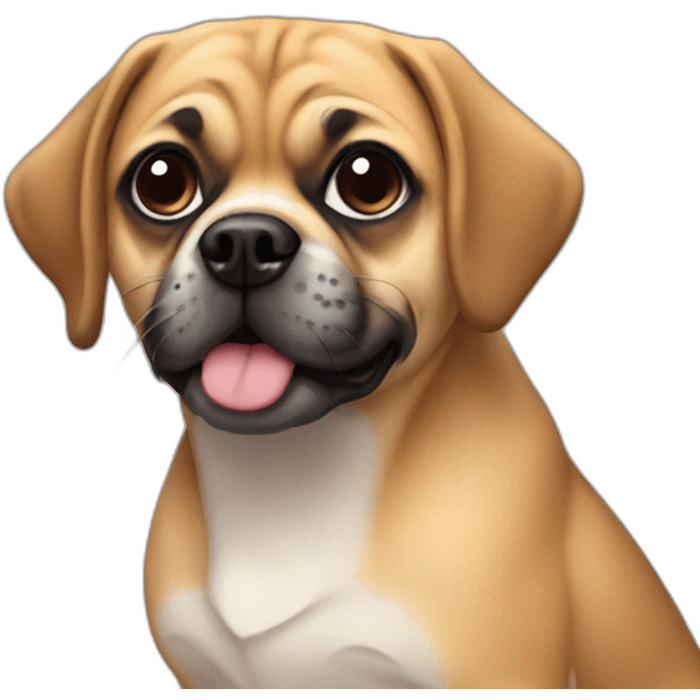 Puggle emoji