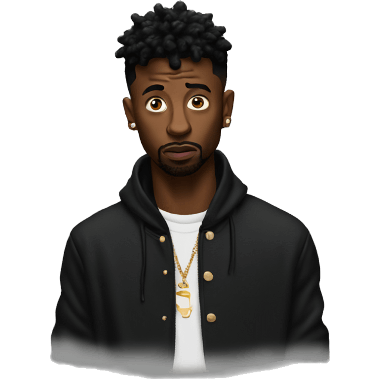 21 savage questioning  emoji