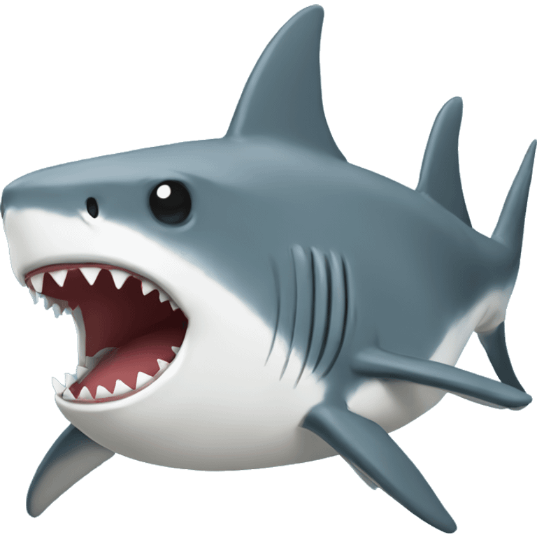 waterpolo shark emoji