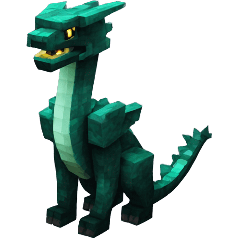 The ender dragon Minecraft emoji