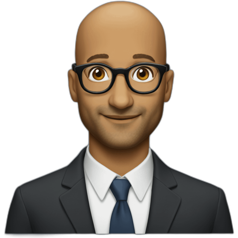 Keegan-Michael Key with glasses emoji