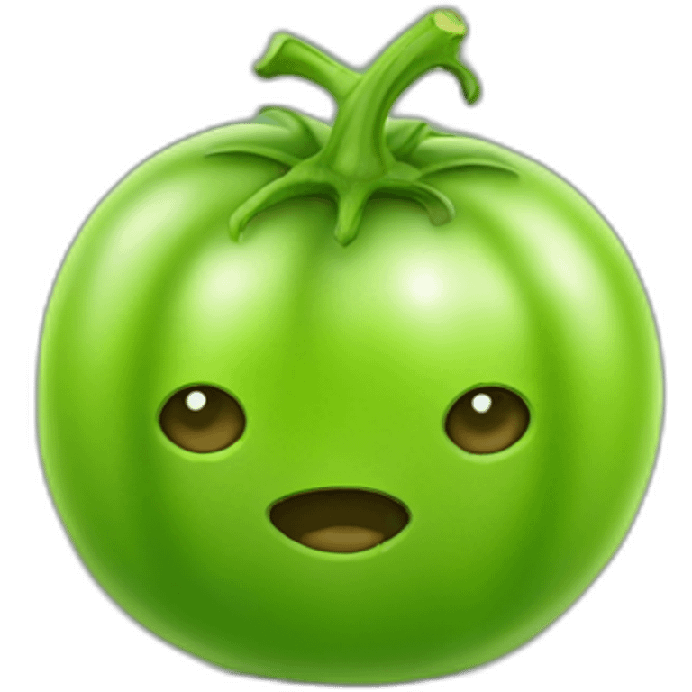 green tomato emoji