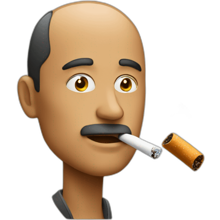 Man smoking  emoji