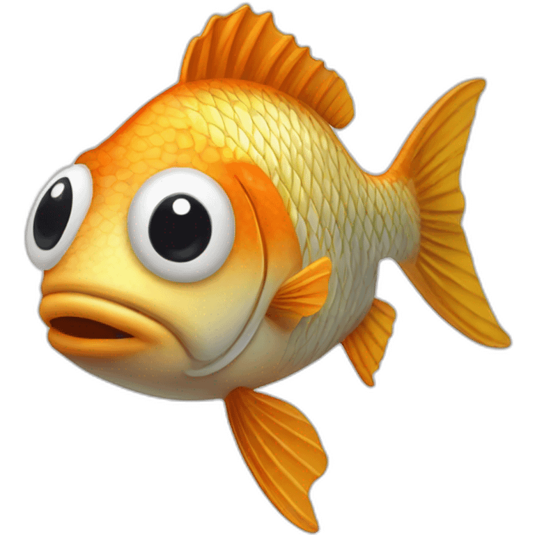 Poisson mignon emoji