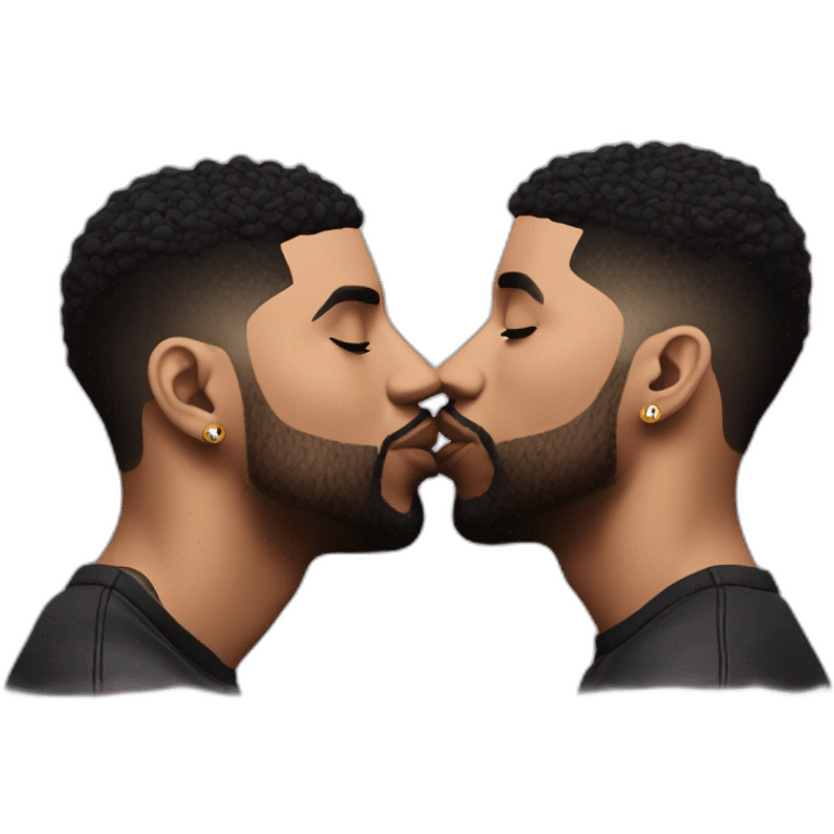 drake kissing 21 savage emoji