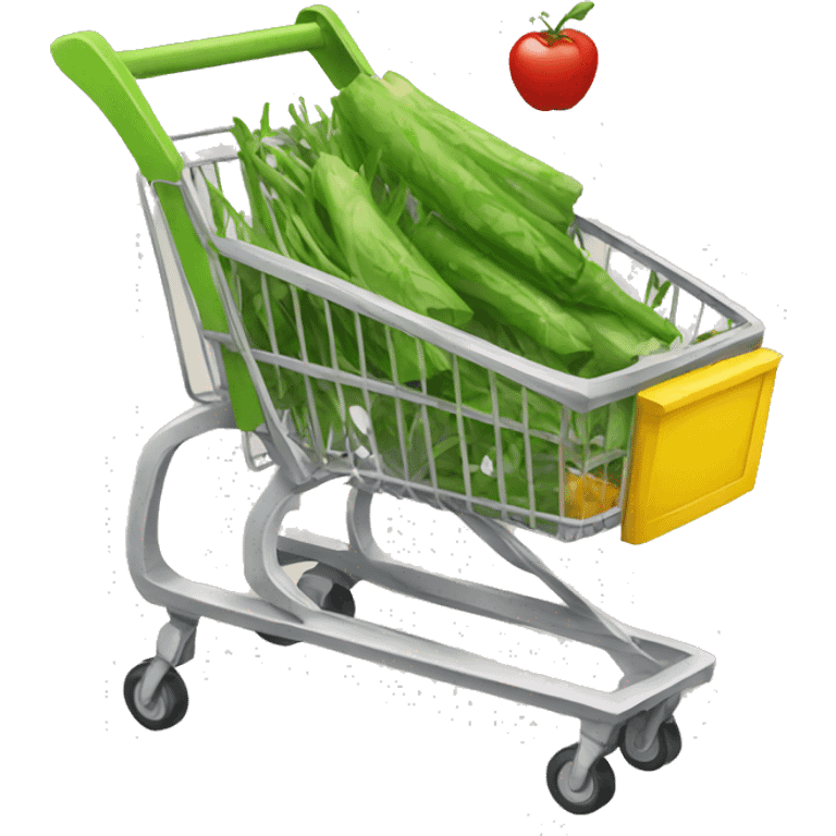 grocery cart emoji