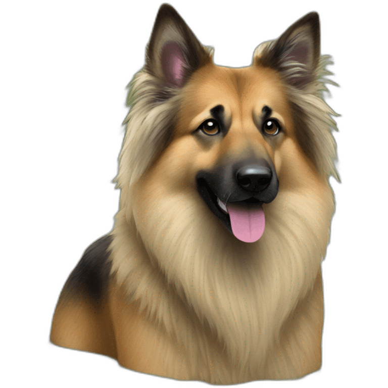 belgian-tervuren-in-river emoji