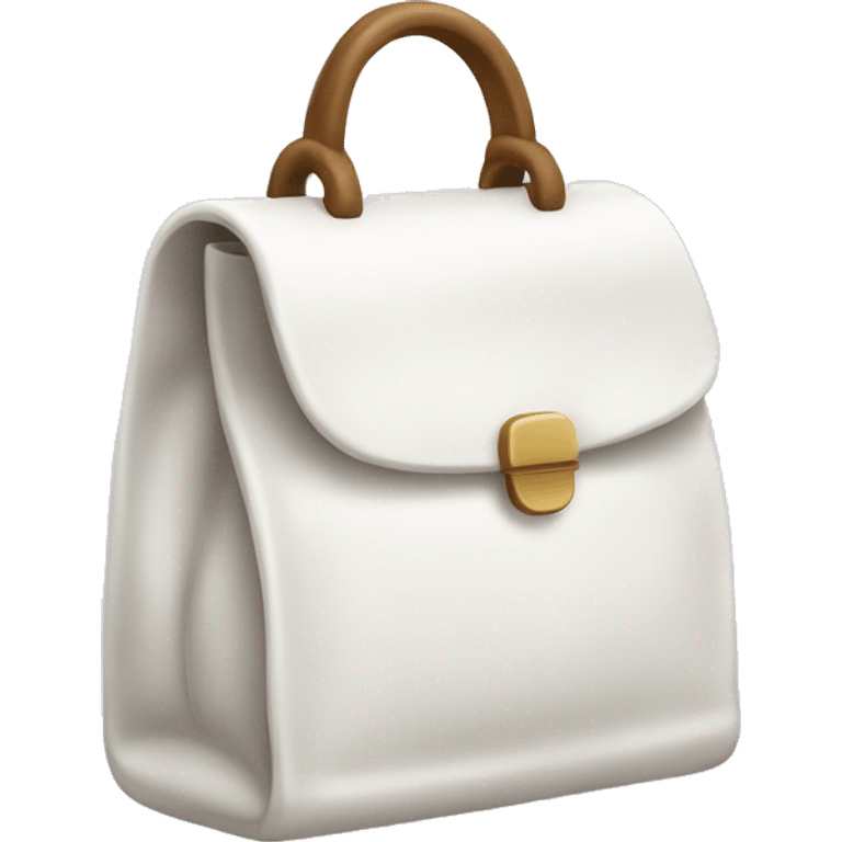 white small bag emoji