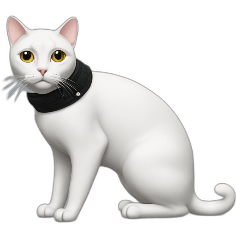 Balenciaga fashionable cat emoji