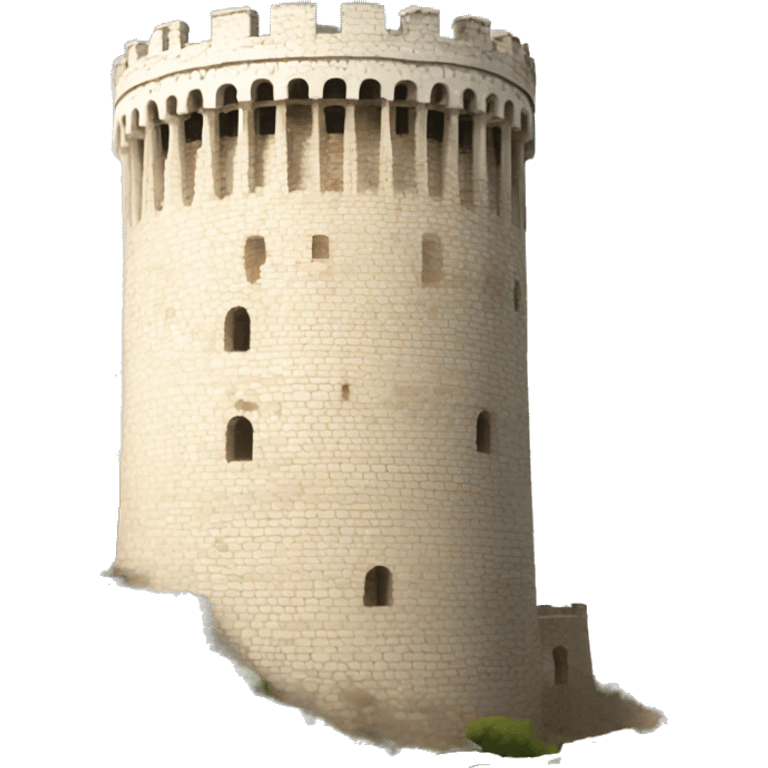 Thessaloniki white tower emoji