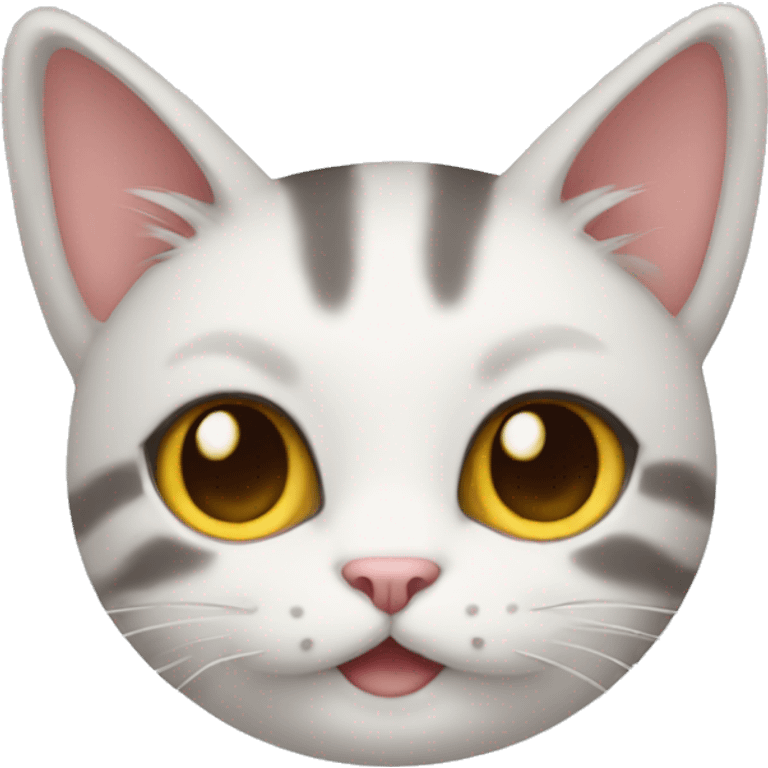 A cute cat emoji emoji