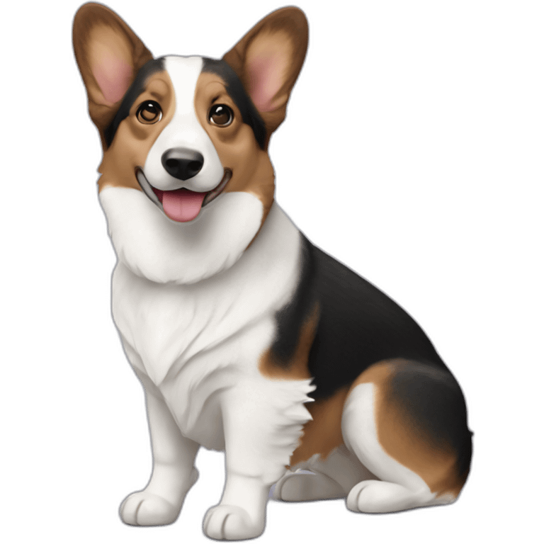 Cardigan welsh corgi emoji