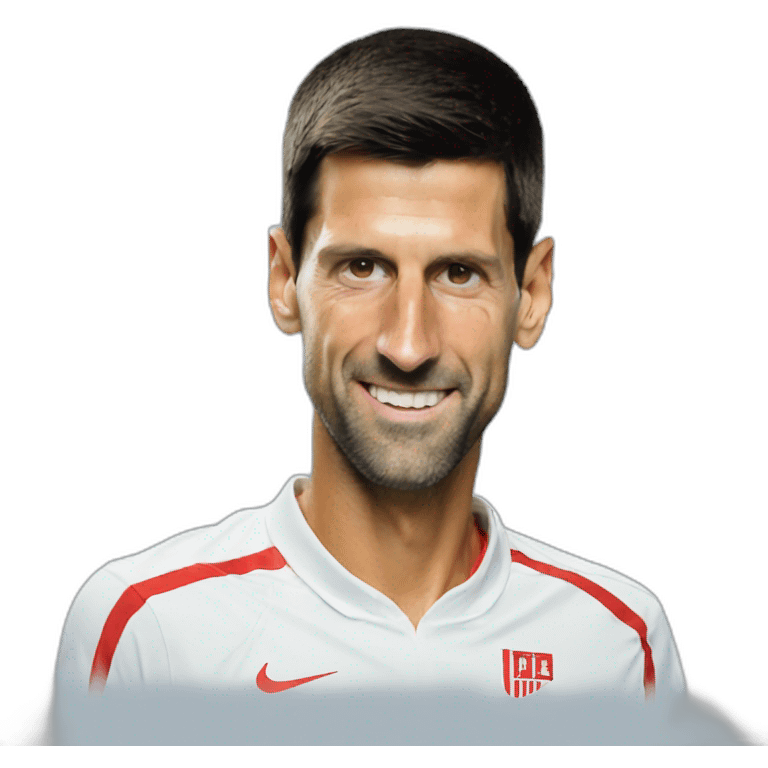 Novak Djokovic emoji