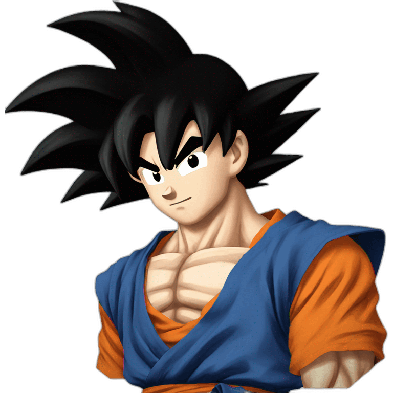 goku bleu emoji