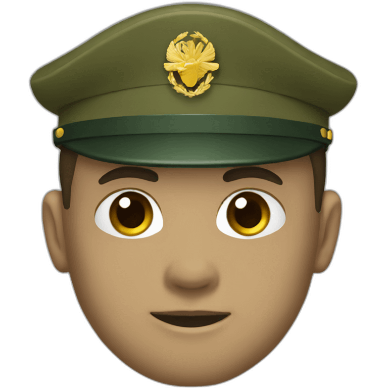 Military uniform emoji