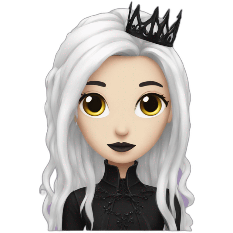 goth princess emoji