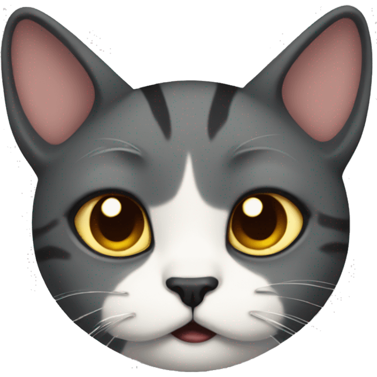 Traumatized cat emoji