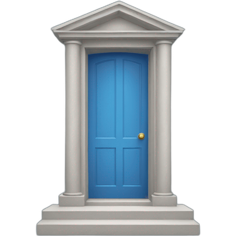 blue door opened to heaven emoji