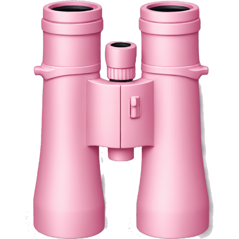 Light pink binoculars  emoji