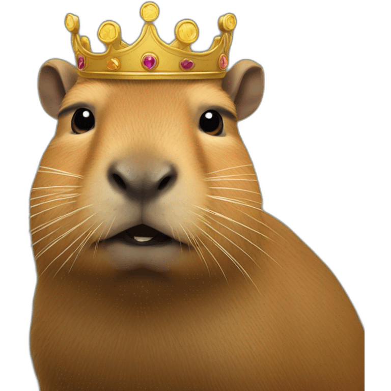 capybara king of nordelta emoji