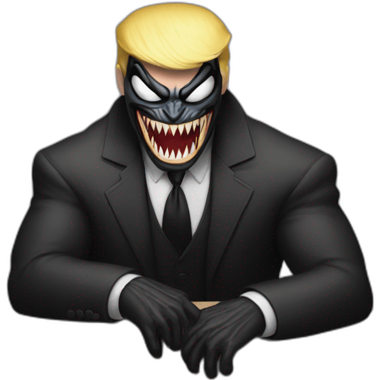 Trump as venom emoji