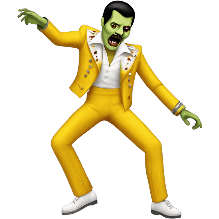 freddie mercury zombie dancing emoji