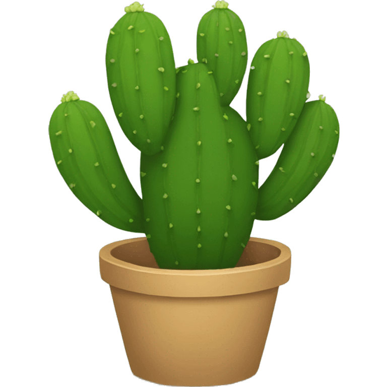 round Nopal emoji