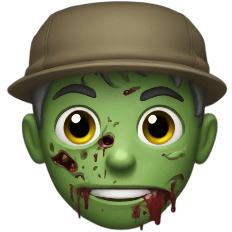 Hunter zombie  emoji