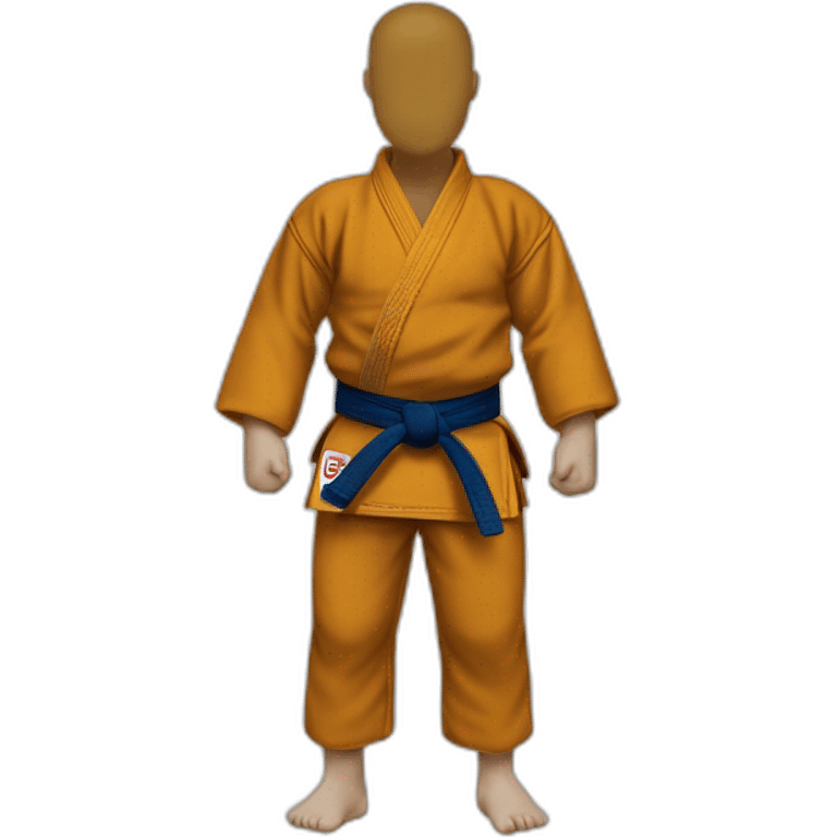 Judo ceinture marron emoji